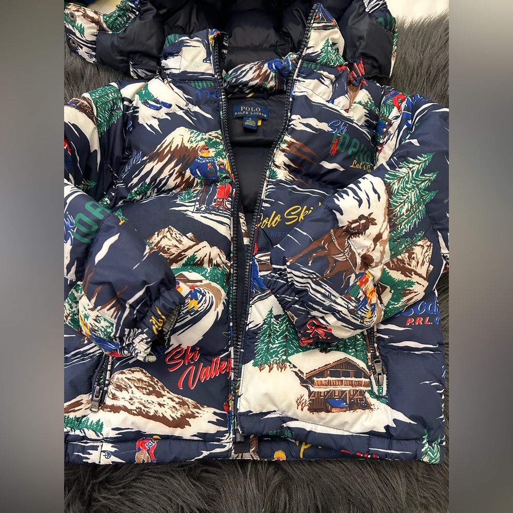 Polo kid size 5 Puffer jacket.